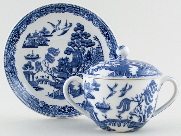 Chocolate Cup and Saucer c1931
